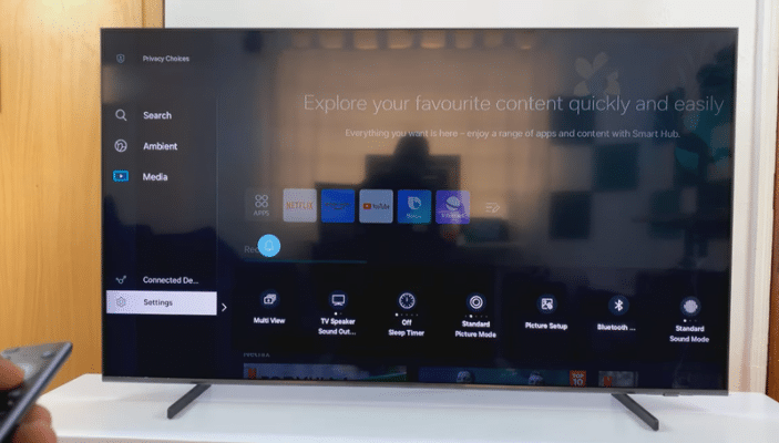 Cách tắt giọng nói trên tivi Samsung dễ dàng chỉ trong vài bước