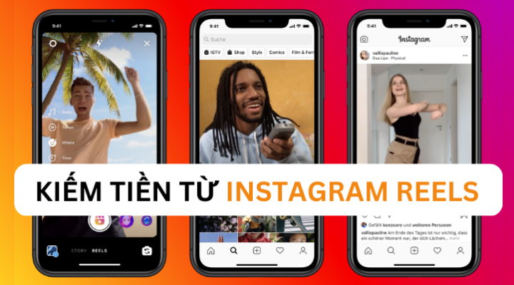 kiếm tiền trên Instagram